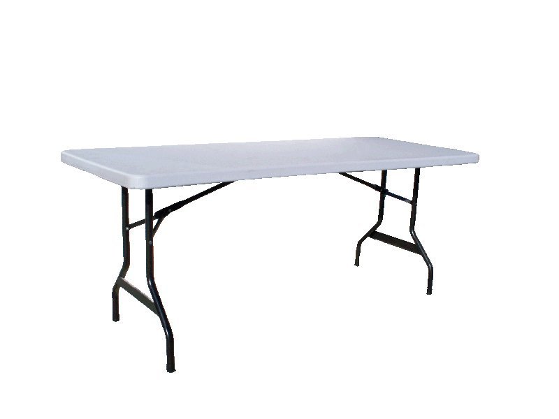 6 Ft. Resin Rectangular Table - AAA Party Rentals