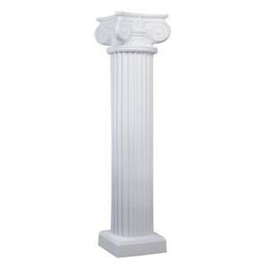 White Column 3 1/2 Ft. Decor