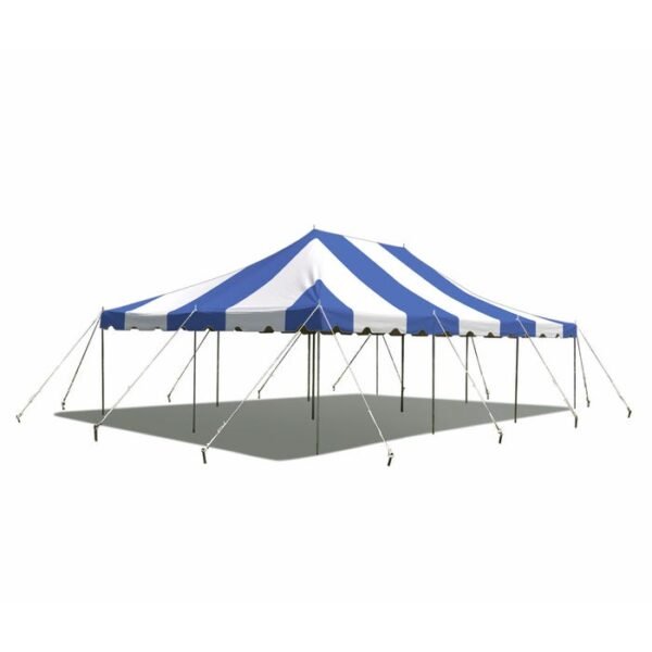 20x30 tent rental blue/white, tent rental, party tent rentals, tent rentals near me, tent rentals