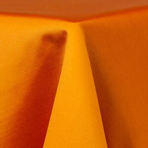 Matte Satin Linen Rentals - Orange