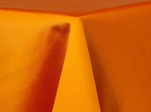 Matte Satin Linen Rentals - Orange
