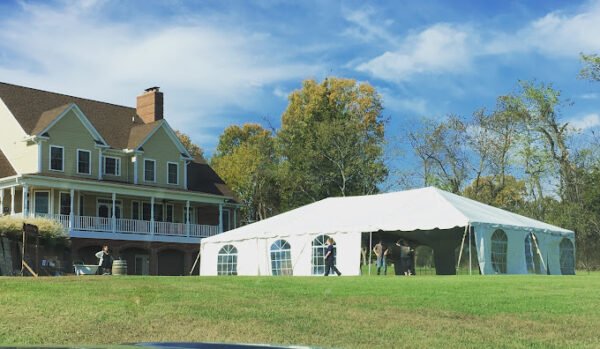 Tent Sidewall with Windows