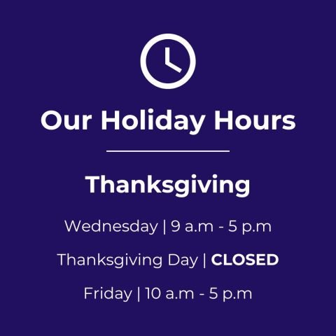 Thanksgiving Hours Website